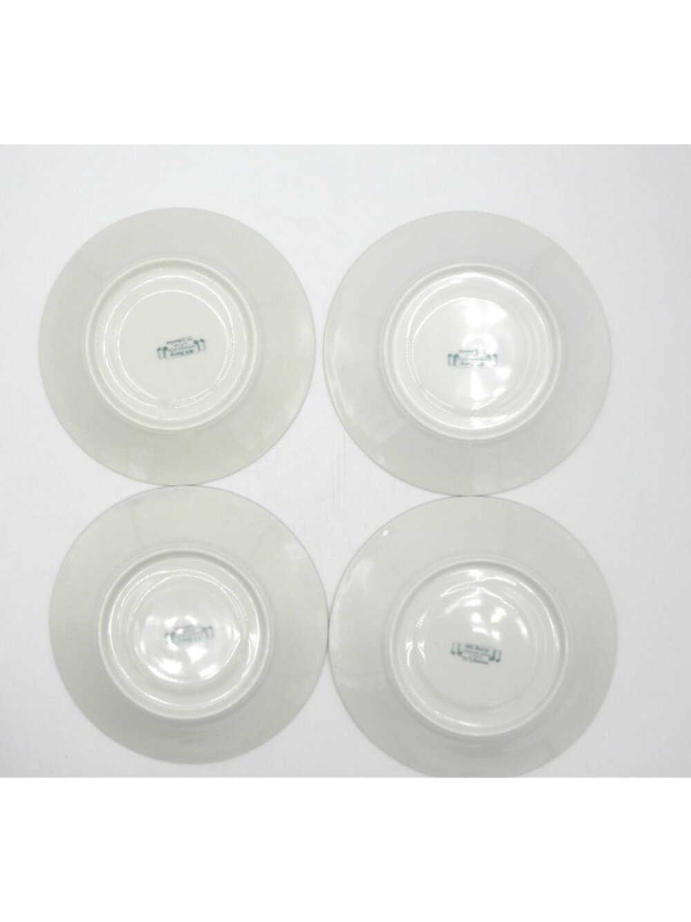 Diane Cobalt Blue Band by Syracuse Footed Cup & Saucer Set of 4 Pattern SY DIACB - Picture 12 of 13